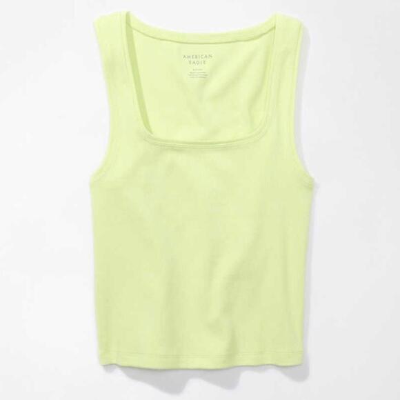 American Eagle Main Squeeze Square Neck Tank Top - Picture 8 of 9
